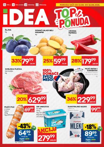 Idea katalog - 13.08.2026 - 16.08.2026.