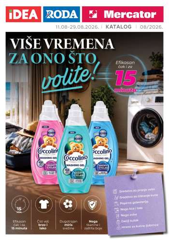 Mercator Centar katalog - 11.08.2026 - 29.08.2026.