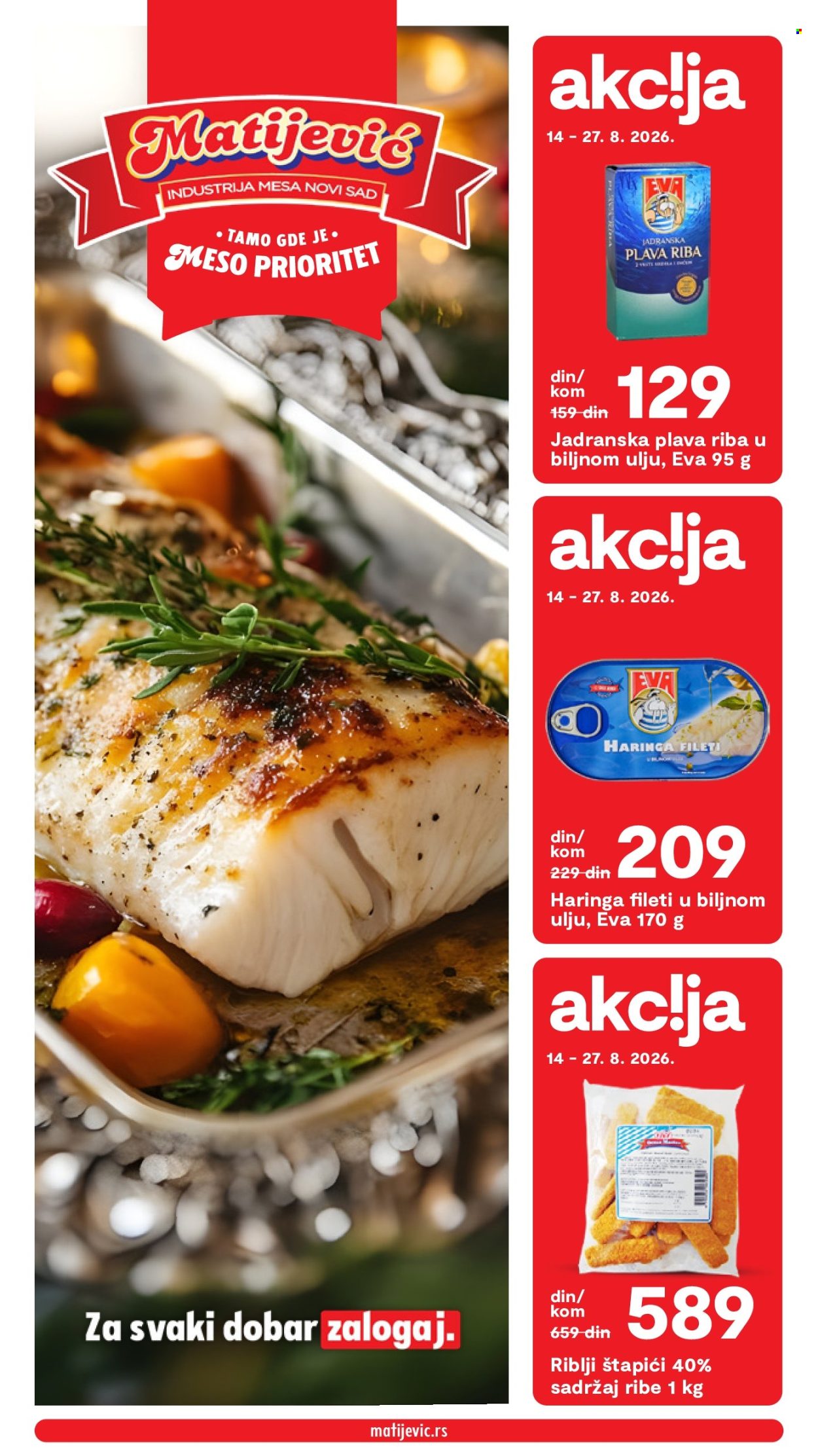 Matijević katalog. Stranica 1