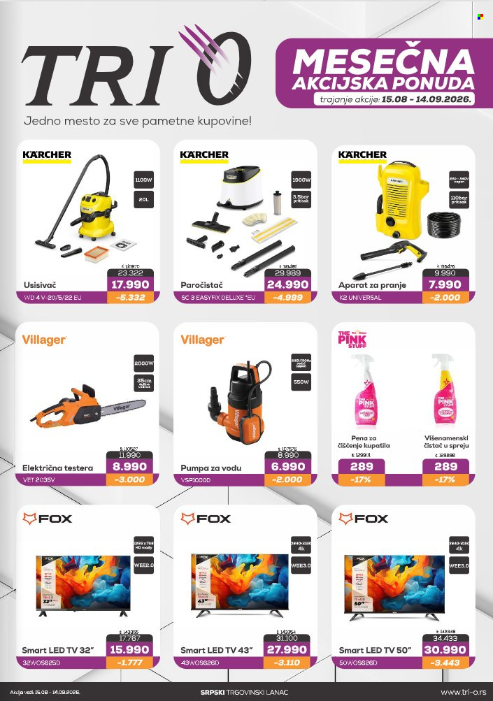 Tri O katalog - 15.08.2026 - 14.09.2026. Stranica 1