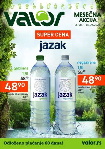 Valor katalog - 16.08.2026 - 15.09.2026.
