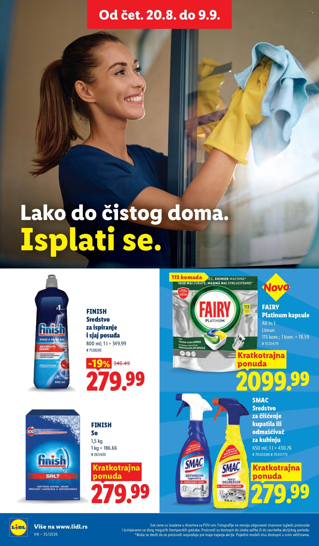 Lidl katalog - 27.08.2026 - 02.09.2026. Stranica 38