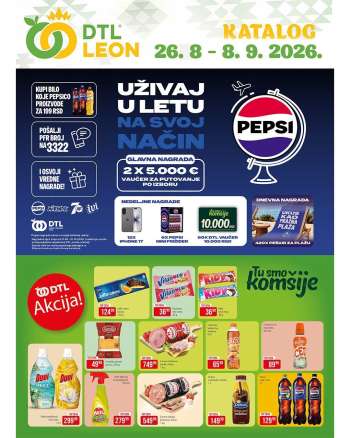 Leon Diskont katalog - 26.08.2026 - 08.09.2026.