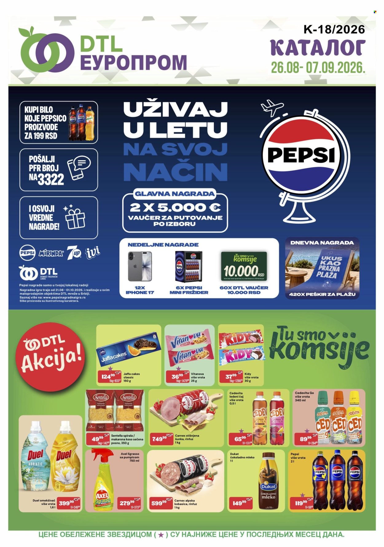 Europrom katalog - 26.08.2026 - 07.09.2026. Stranica 1