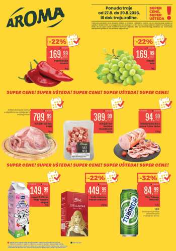 Aroma Market katalog - 27.08.2026 - 29.08.2026.