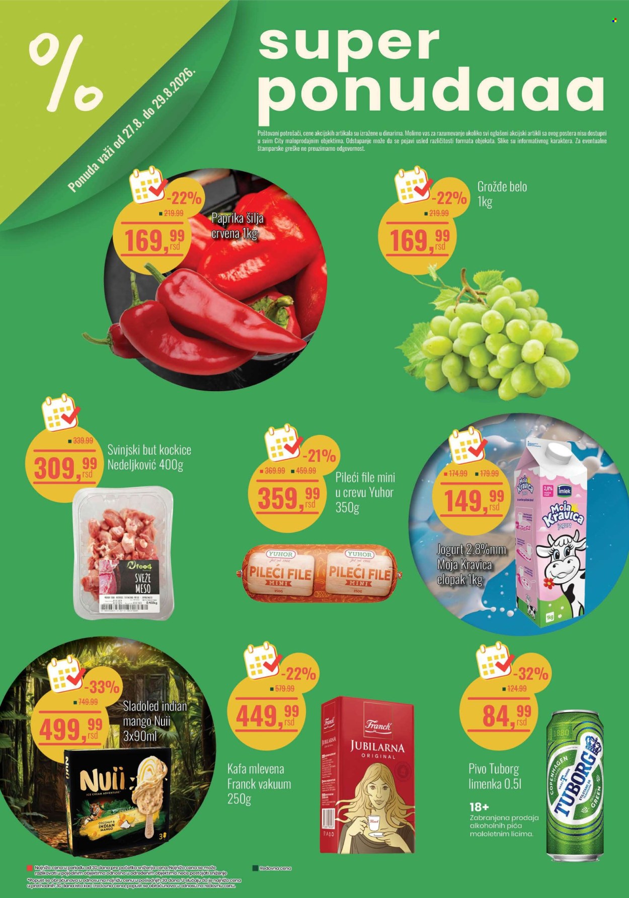 Aroma Market katalog - 27.08.2026 - 29.08.2026. Stranica 1