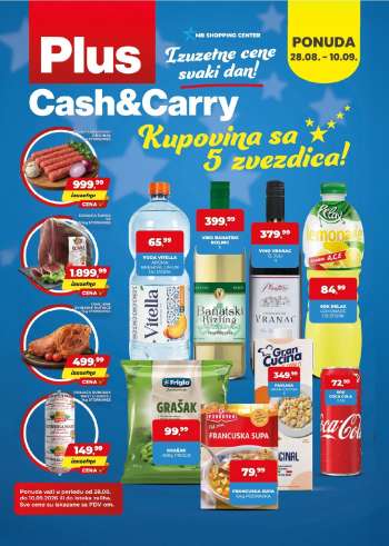 Plus Cash & Carry katalog - 28.08.2026 - 10.09.2026.