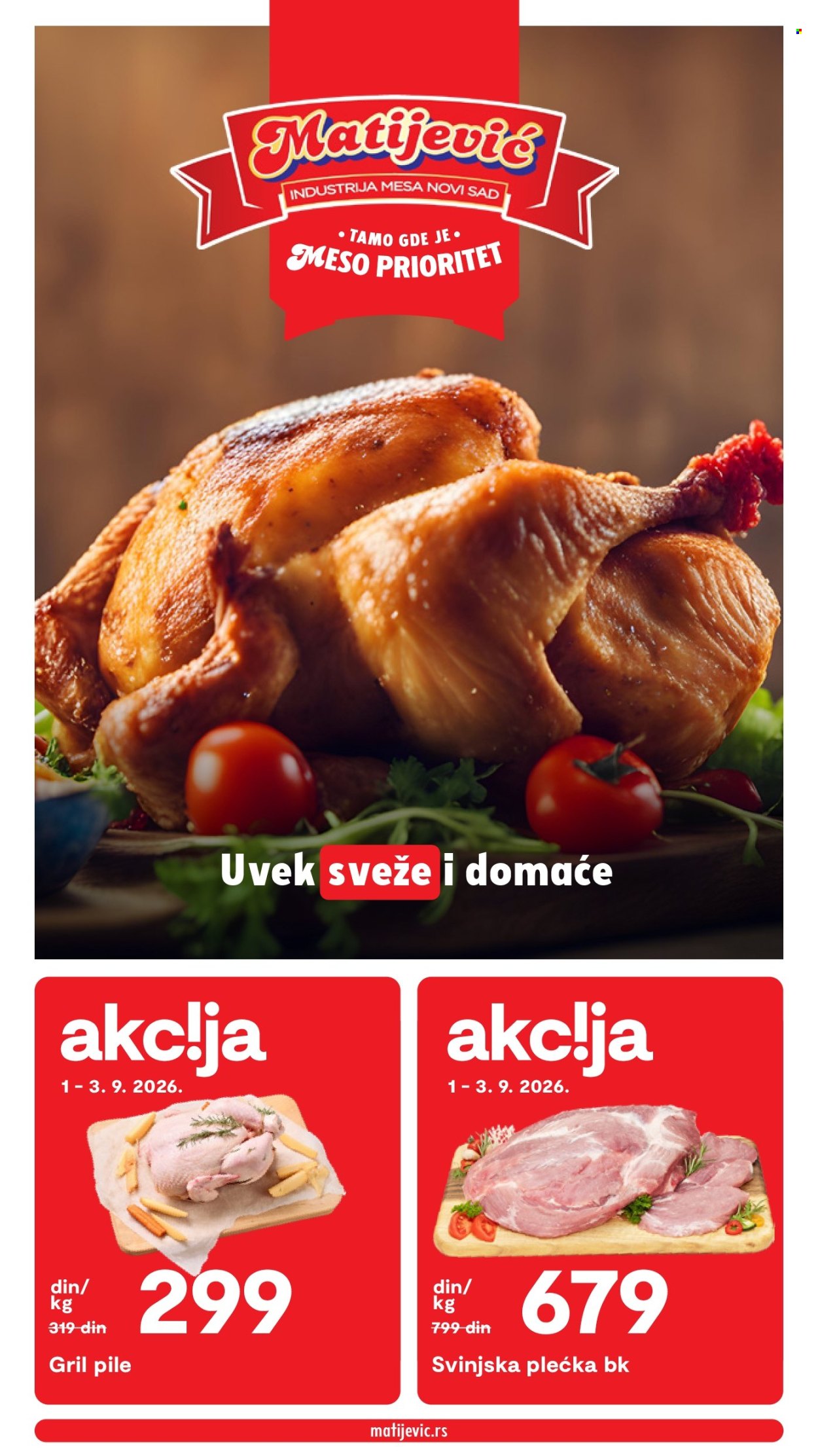 Matijević katalog. Stranica 1