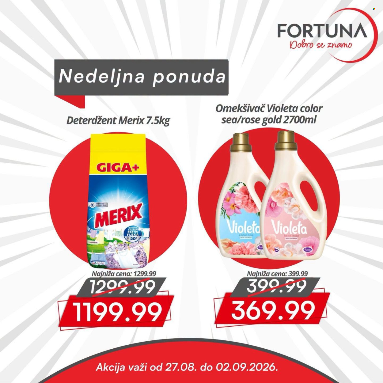Fortuna Market katalog - 27.08.2026 - 02.09.2026. Stranica 2