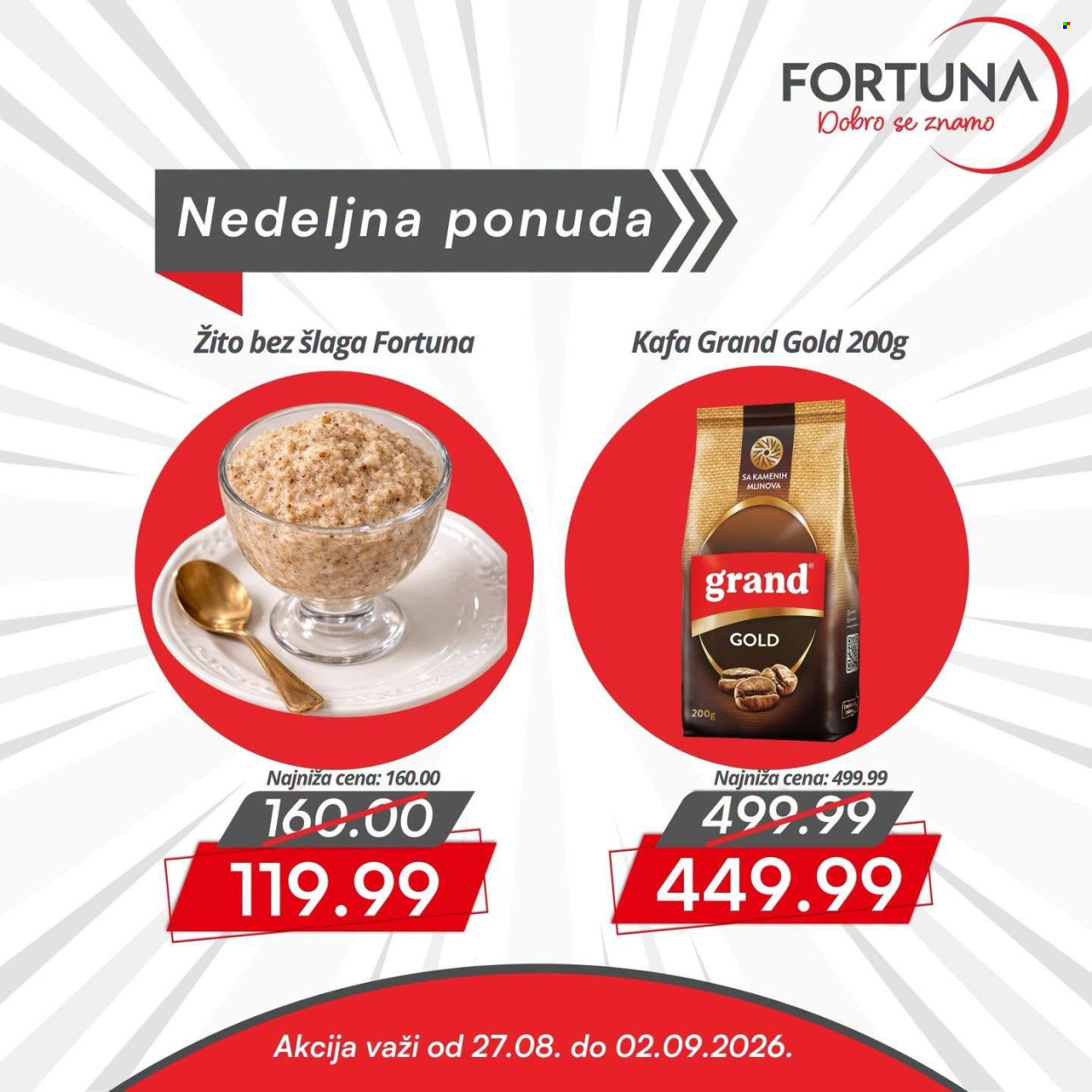 Fortuna Market katalog - 27.08.2026 - 02.09.2026. Stranica 3