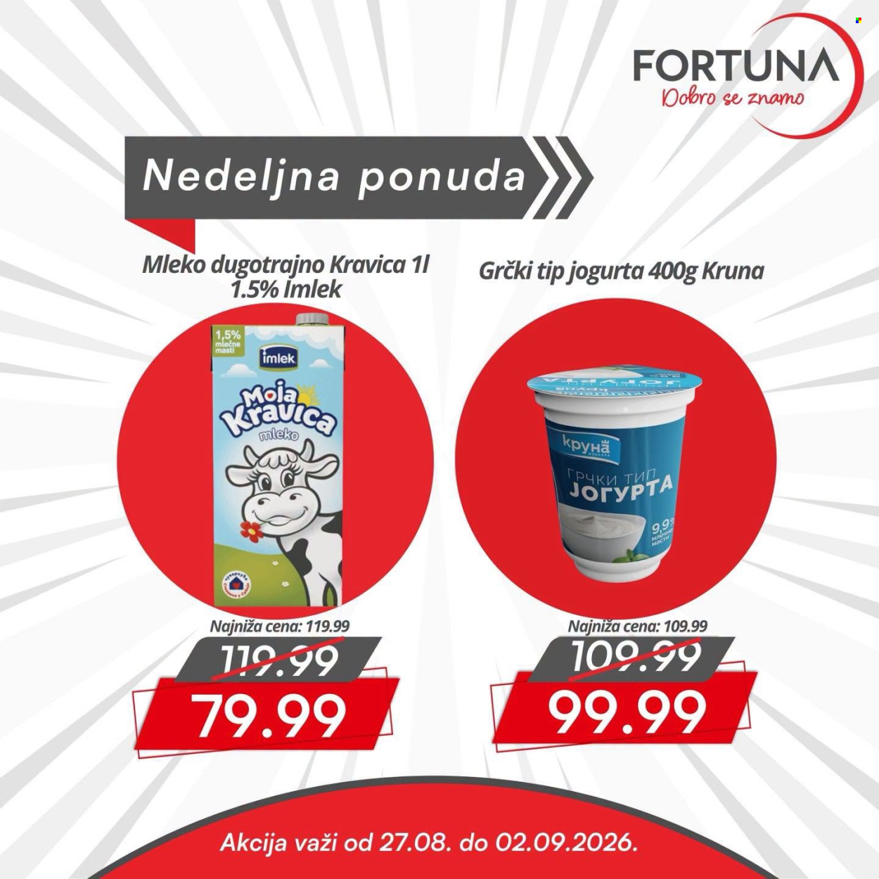 Fortuna Market katalog - 27.08.2026 - 02.09.2026. Stranica 7