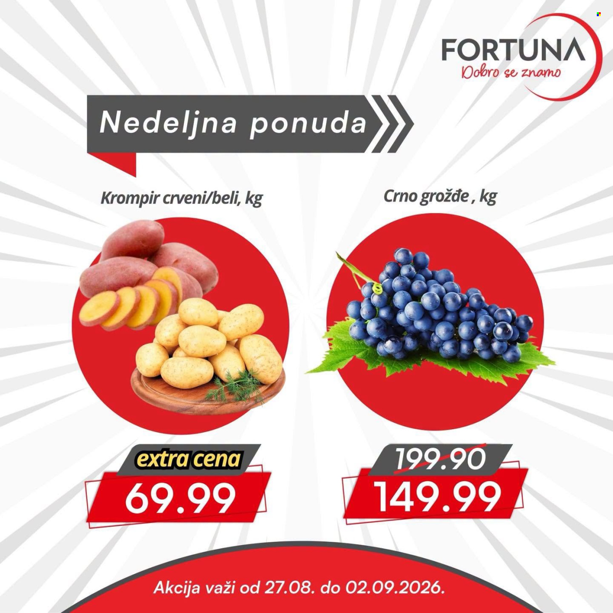 Fortuna Market katalog - 27.08.2026 - 02.09.2026. Stranica 9