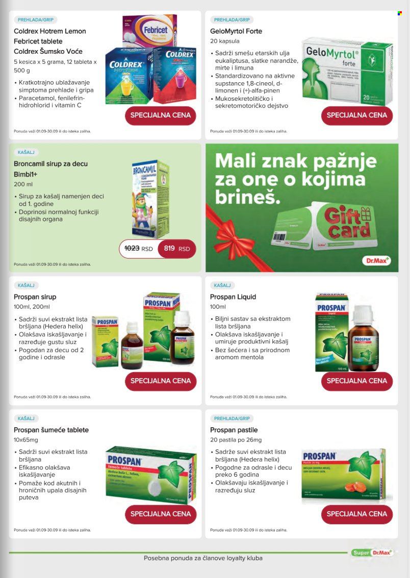 Dr.Max katalog - 01.09.2026 - 30.09.2026. Stranica 7