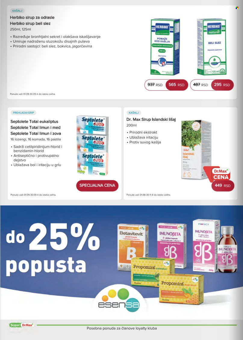 Dr.Max katalog - 01.09.2026 - 30.09.2026. Stranica 8