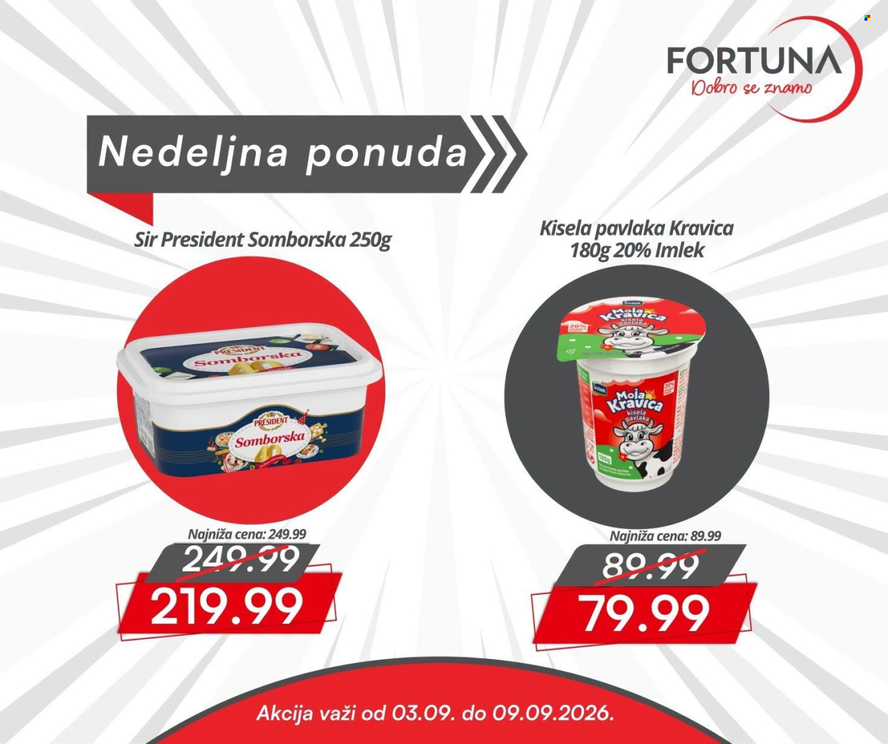 Fortuna Market katalog - 03.09.2026 - 09.09.2026. Stranica 2