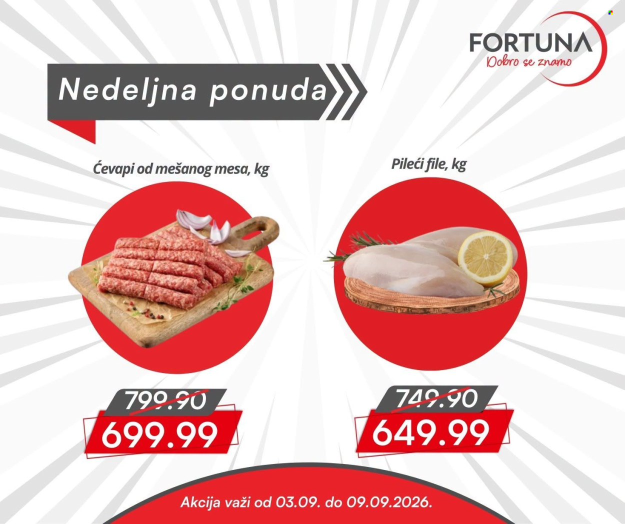 Fortuna Market katalog - 03.09.2026 - 09.09.2026. Stranica 4