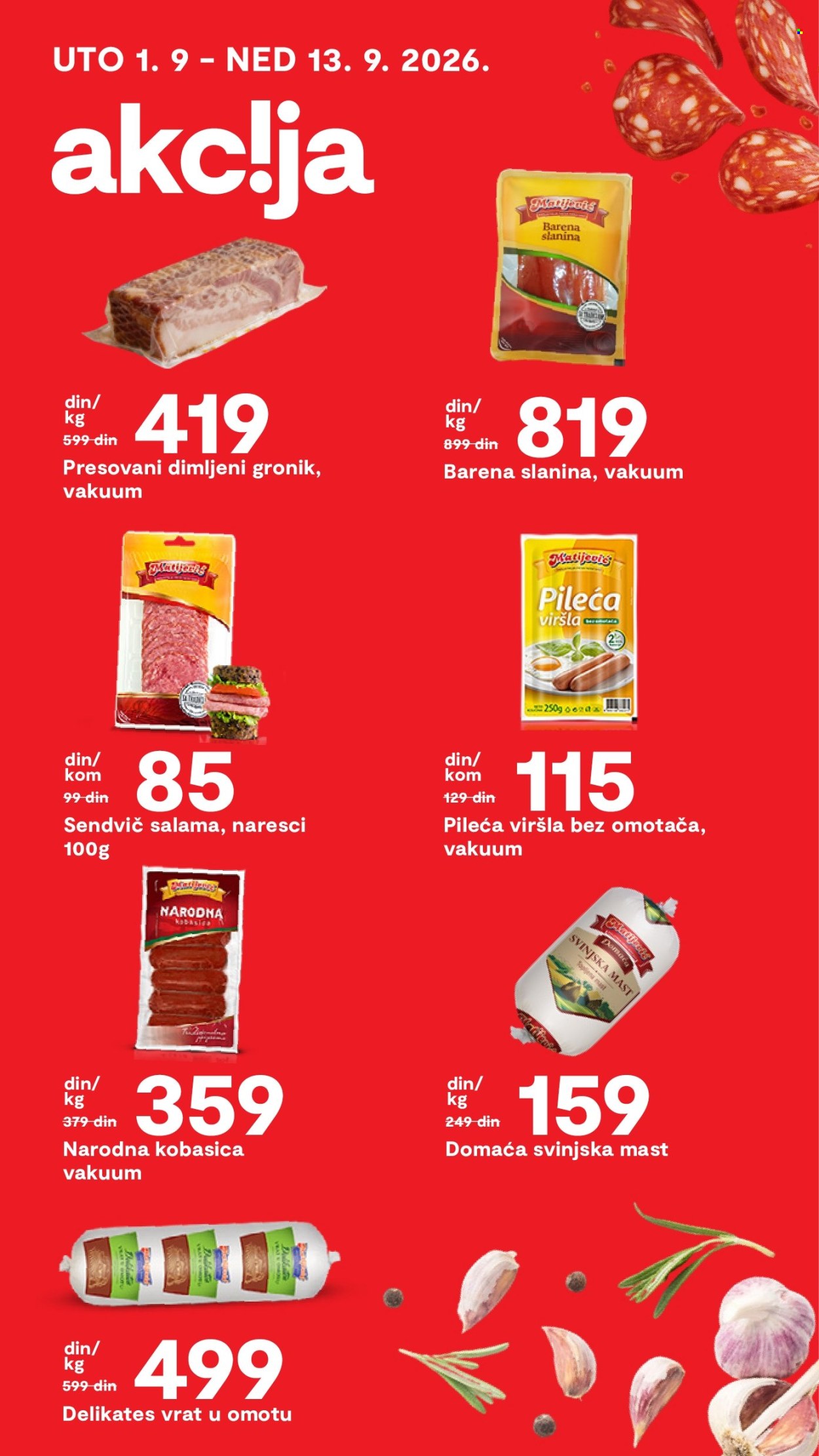 Matijević katalog. Stranica 9