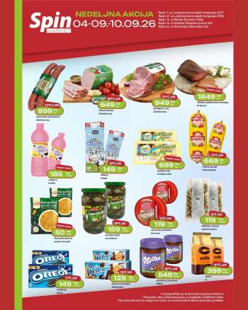 Spin Market katalog - 04.09.2026 - 10.09.2026.