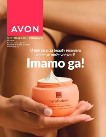 Avon katalog - 01.09.2026 - 30.09.2026.