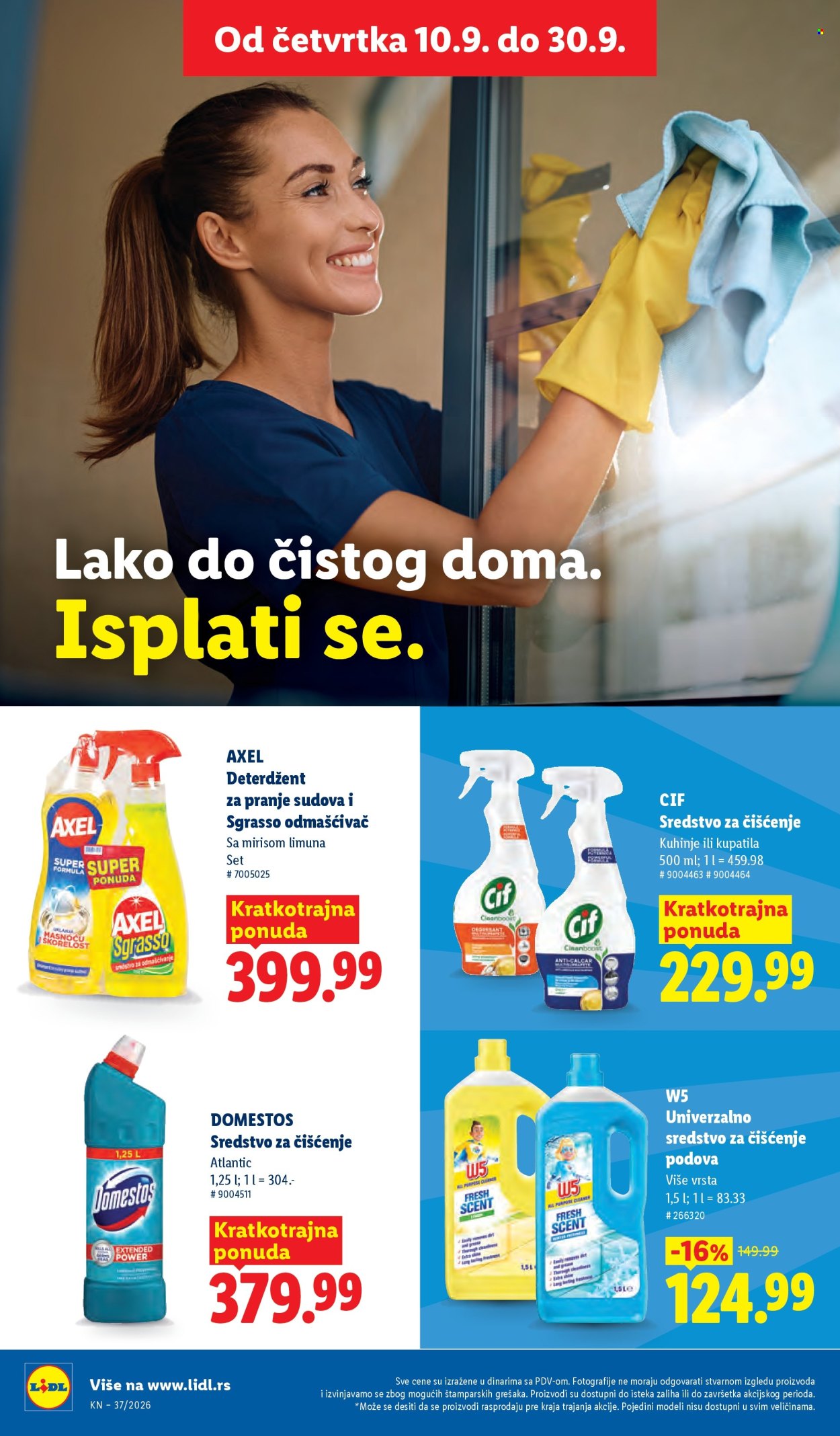 Lidl katalog - 10.09.2026 - 16.09.2026. Stranica 38