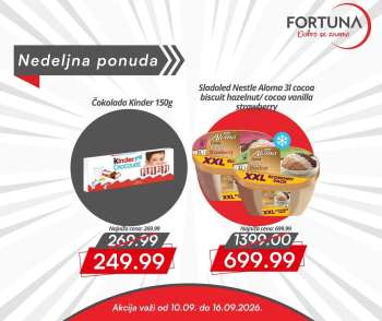 Fortuna Market katalog - 10.09.2026 - 16.09.2026.