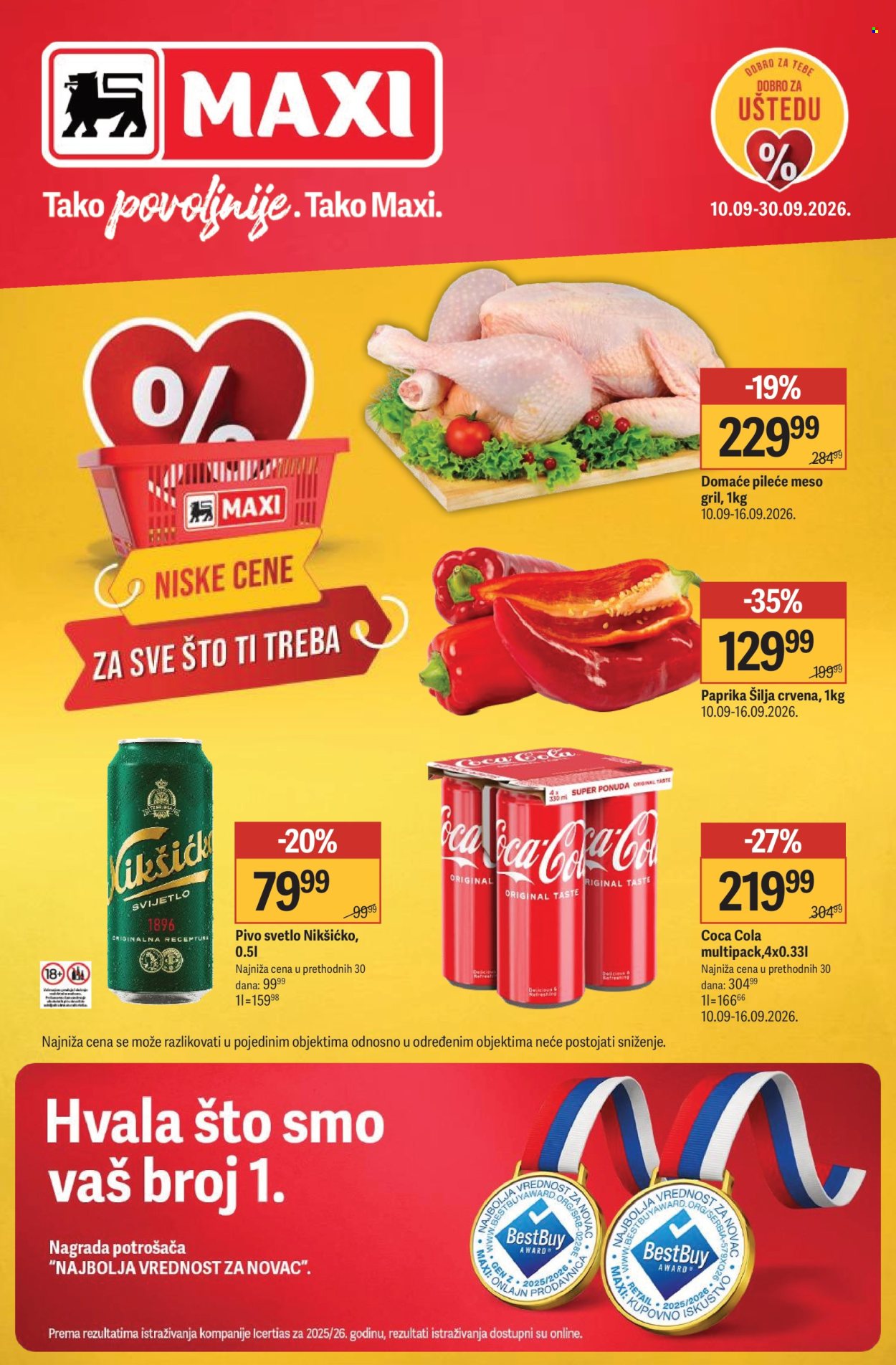 Maxi katalog - 10.09.2026 - 30.09.2026. Stranica 1