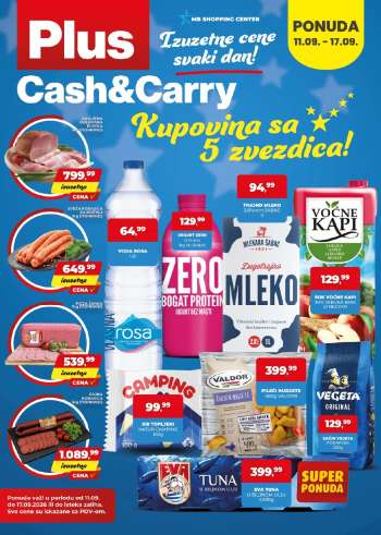 Plus Cash & Carry katalog - 11.09.2026 - 17.09.2026.