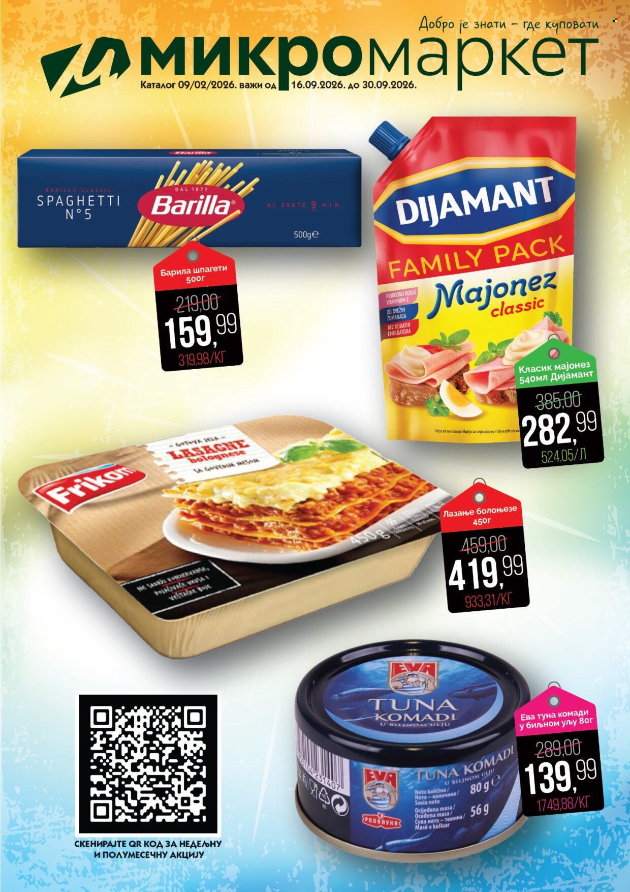 Mikromarket katalog - 16.09.2026 - 30.09.2026. Stranica 1