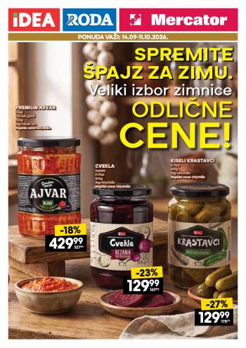 Mercator Centar katalog - 14.09.2026 - 11.10.2026.