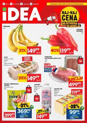 Idea katalog - 17.09.2026 - 20.09.2026.