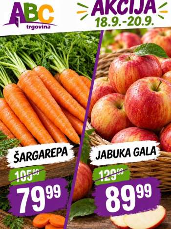 ABC Trgovina katalog - 18.09.2026 - 20.09.2026.
