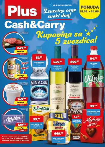 Plus Cash & Carry katalog - 18.09.2026 - 24.09.2026.