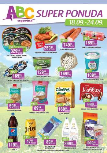 ABC Trgovina katalog - 18.09.2026 - 24.09.2026.