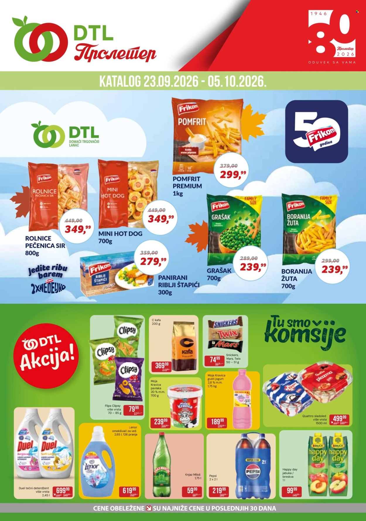 Metalac Proleter katalog - 23.09.2026 - 05.10.2026. Stranica 1