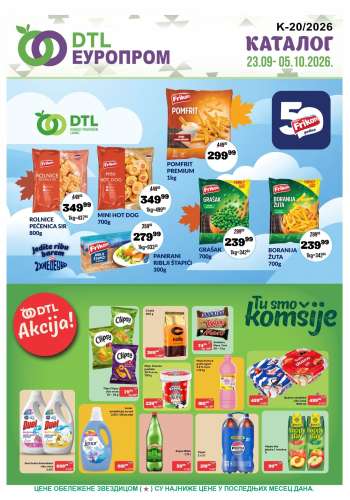 Europrom katalog - 23.09.2026 - 05.10.2026.