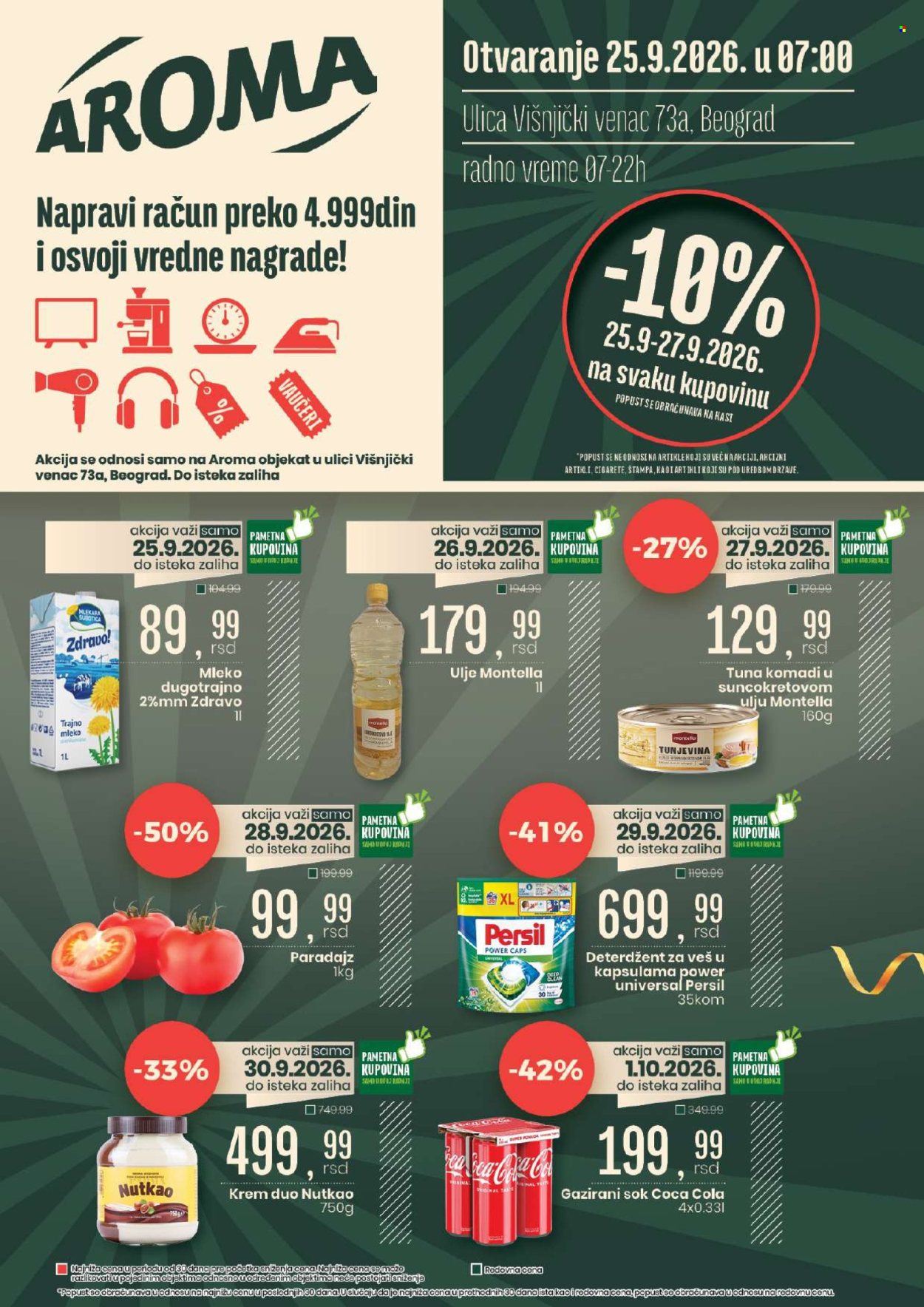 Aroma Market katalog - 25.09.2026 - 08.10.2026. Stranica 1