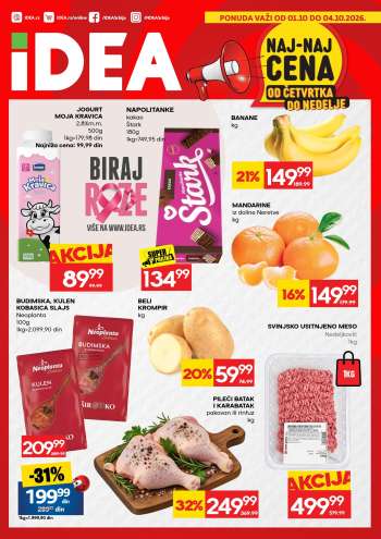 Idea katalog - 01.10.2026 - 04.10.2026.