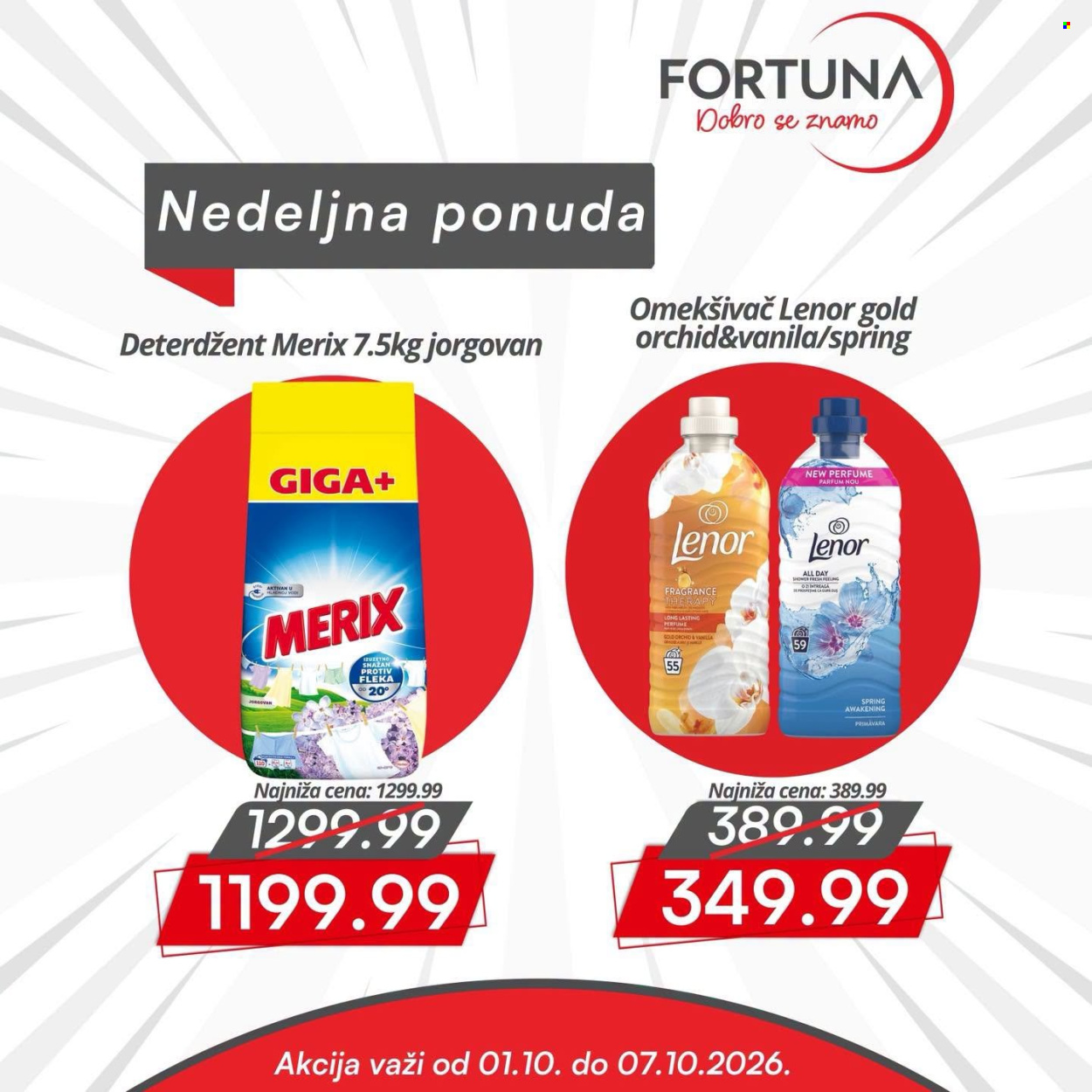 Fortuna Market katalog - 01.10.2026 - 07.10.2026. Stranica 1