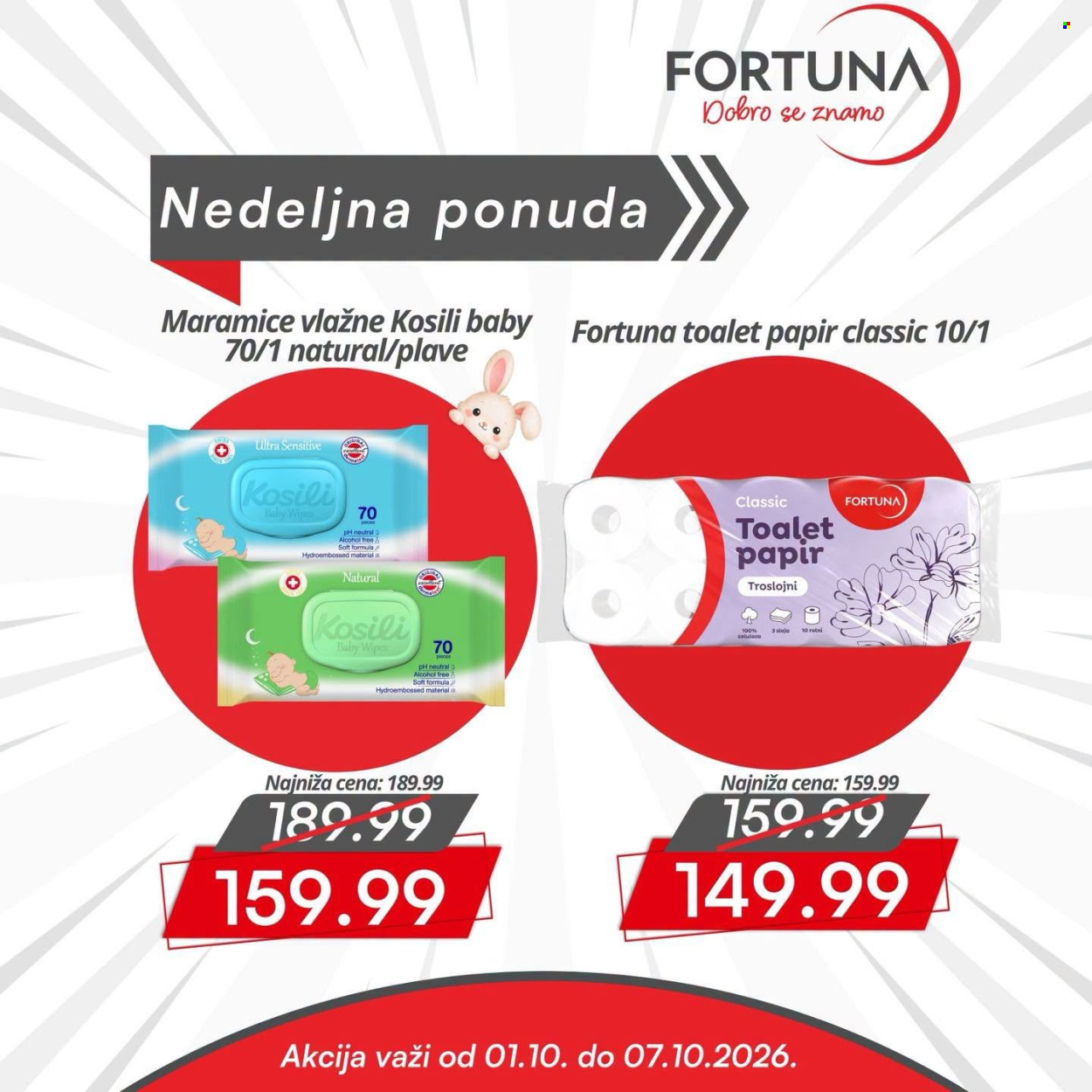 Fortuna Market katalog - 01.10.2026 - 07.10.2026. Stranica 3