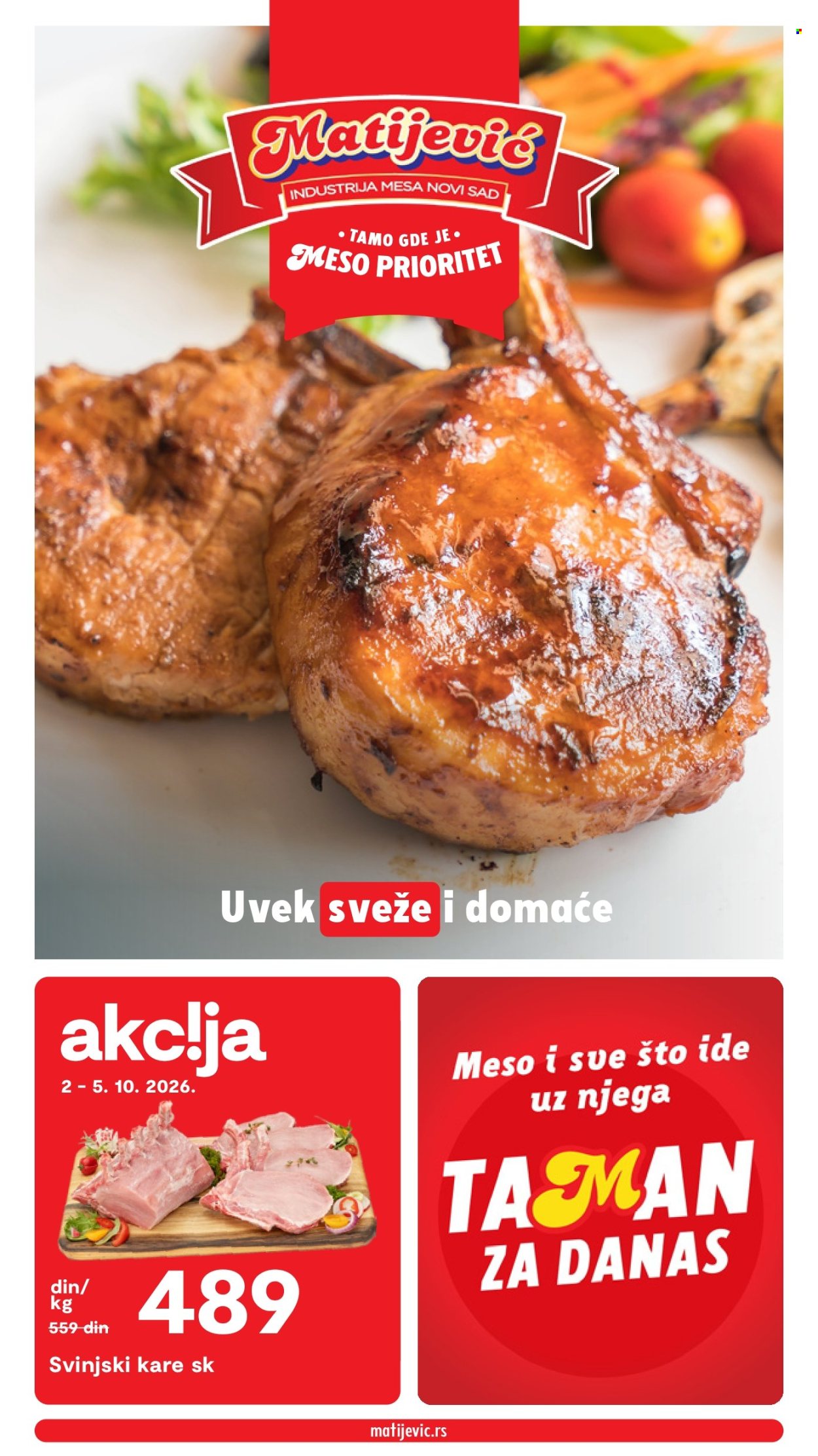 Matijević katalog. Stranica 1