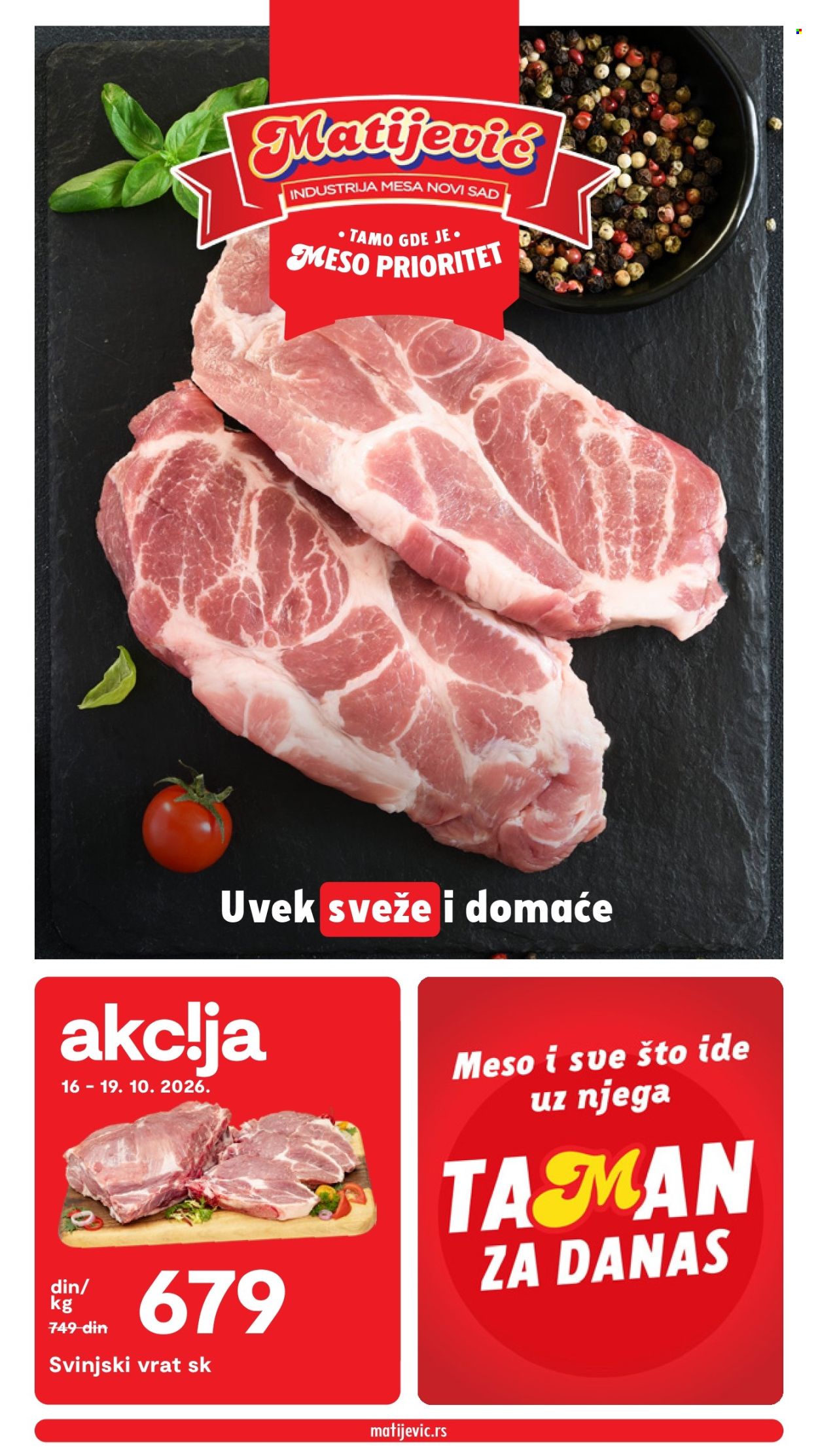 Matijević katalog. Stranica 1