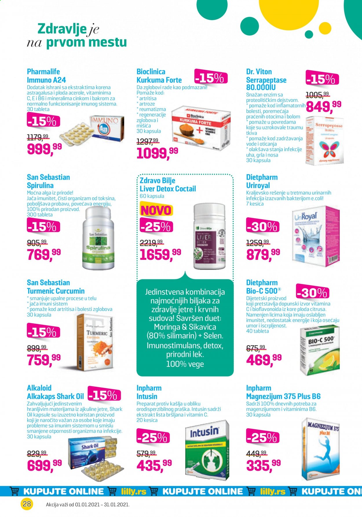 Lilly Drogerie katalog - 01.01.2021 - 31.01.2021. Stranica 28