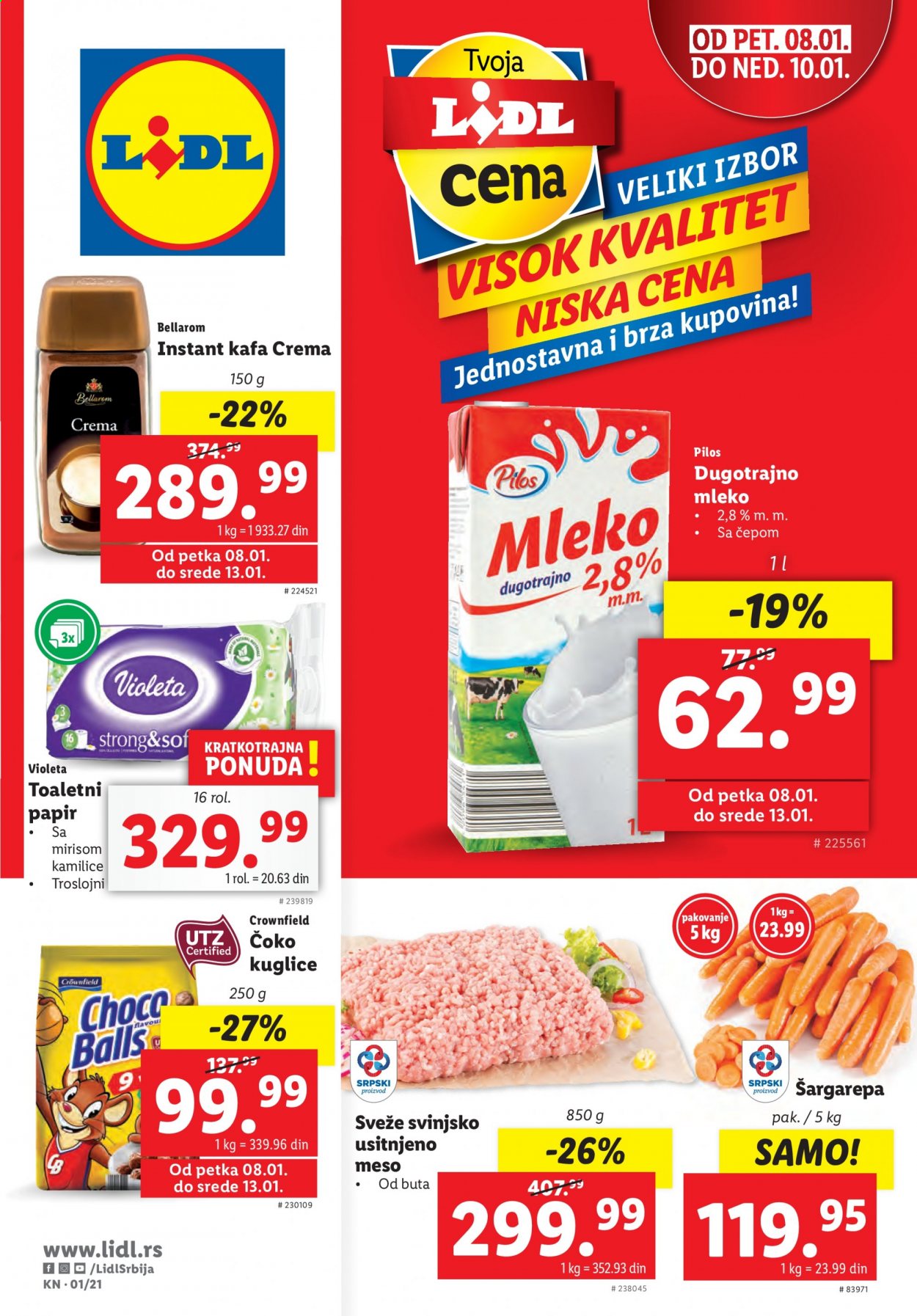 Lidl katalog - 08.01.2021 - 13.01.2021. Stranica 1