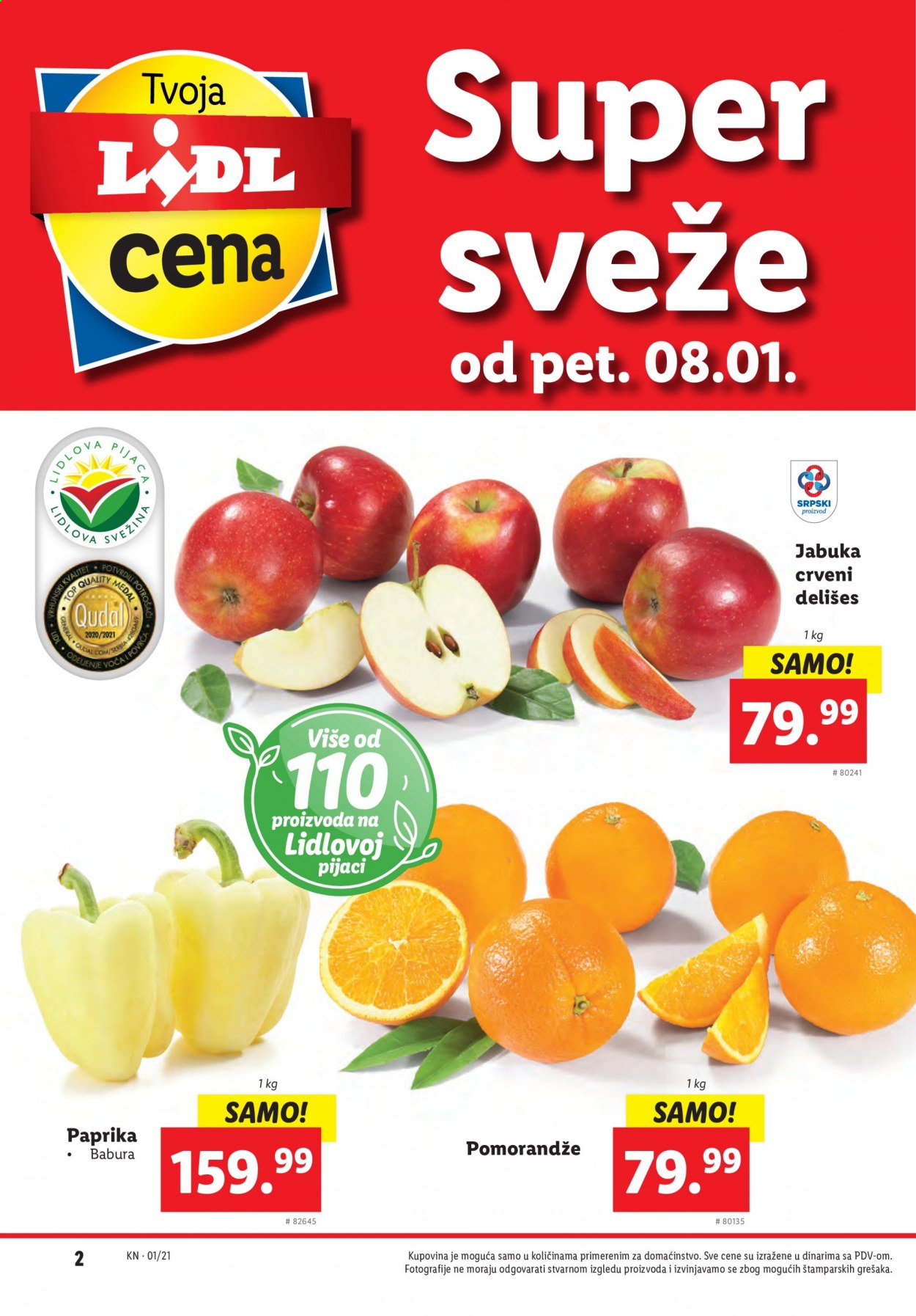 Lidl katalog - 08.01.2021 - 13.01.2021. Stranica 2
