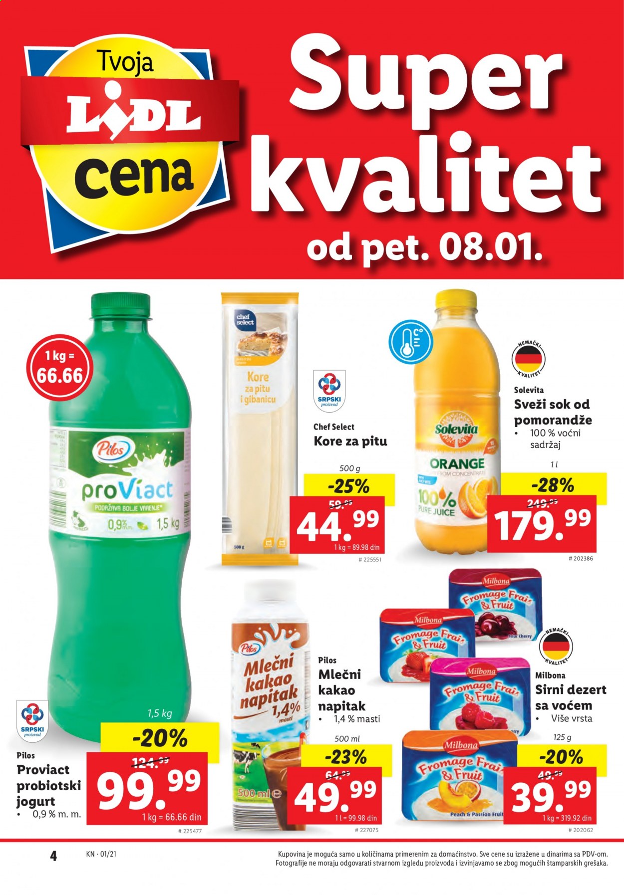 Lidl katalog - 08.01.2021 - 13.01.2021. Stranica 4