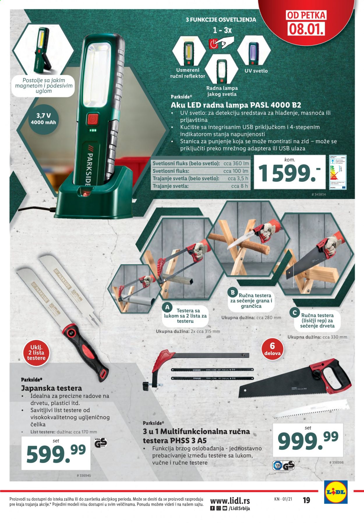 Lidl katalog - 08.01.2021 - 13.01.2021. Stranica 19