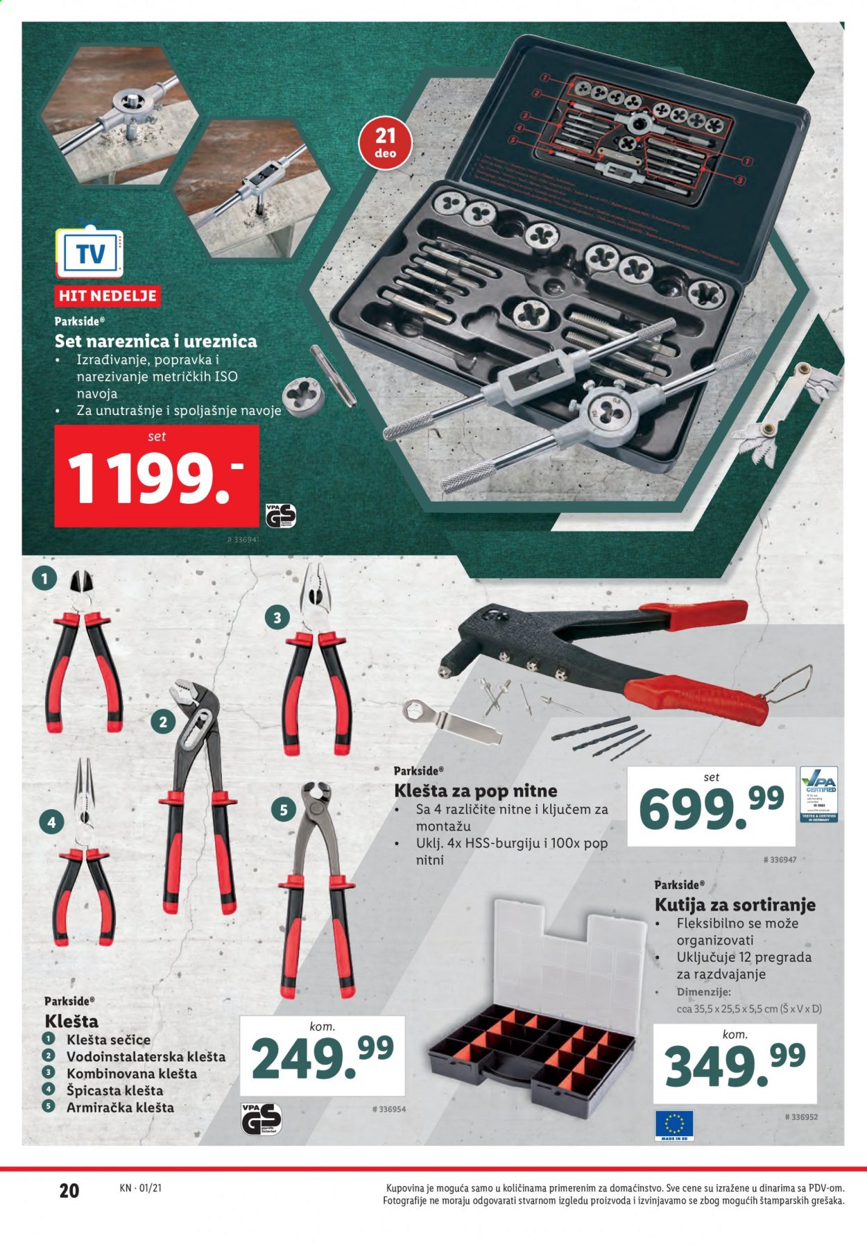 Lidl katalog - 08.01.2021 - 13.01.2021. Stranica 20