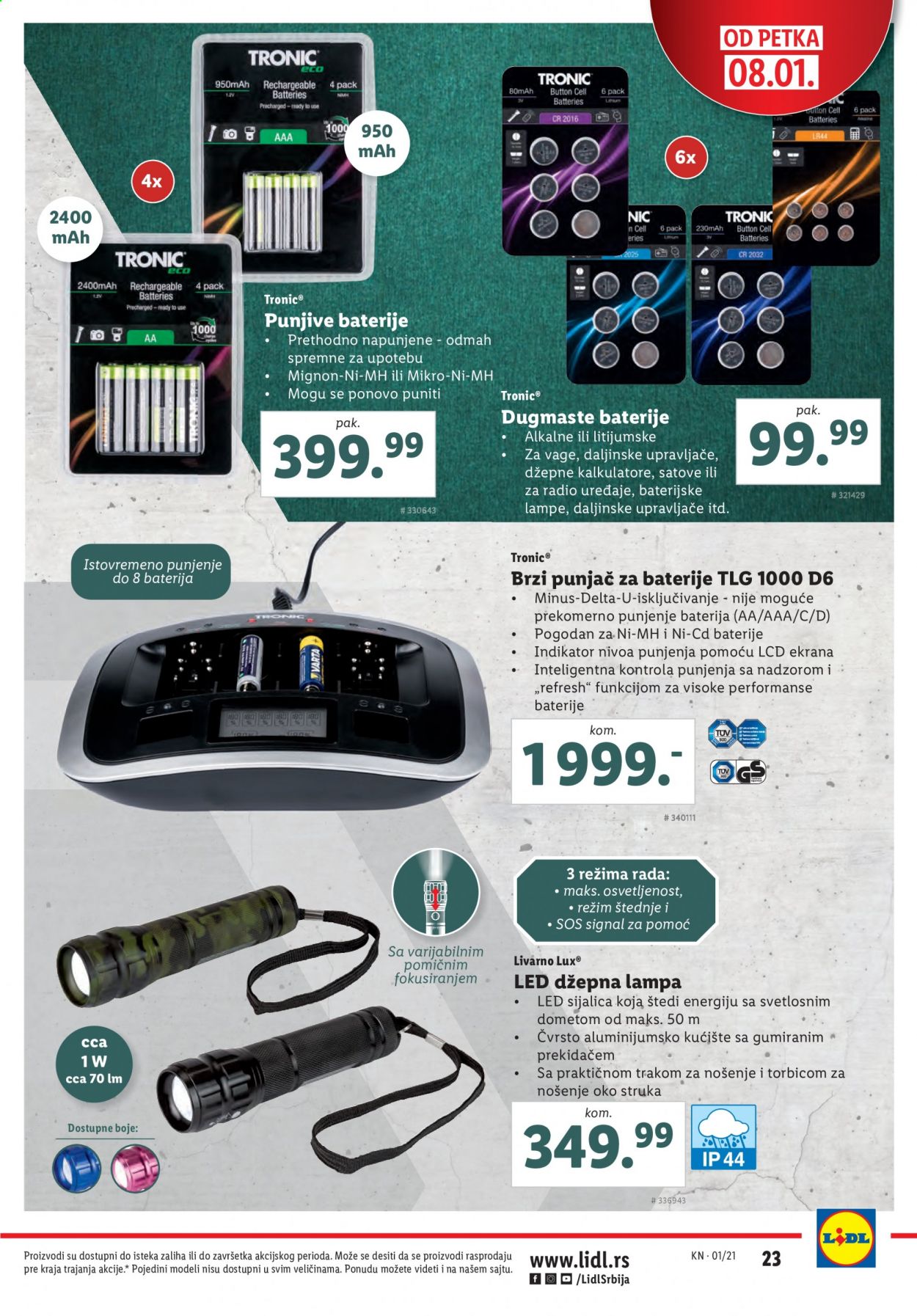 Lidl katalog - 08.01.2021 - 13.01.2021. Stranica 23