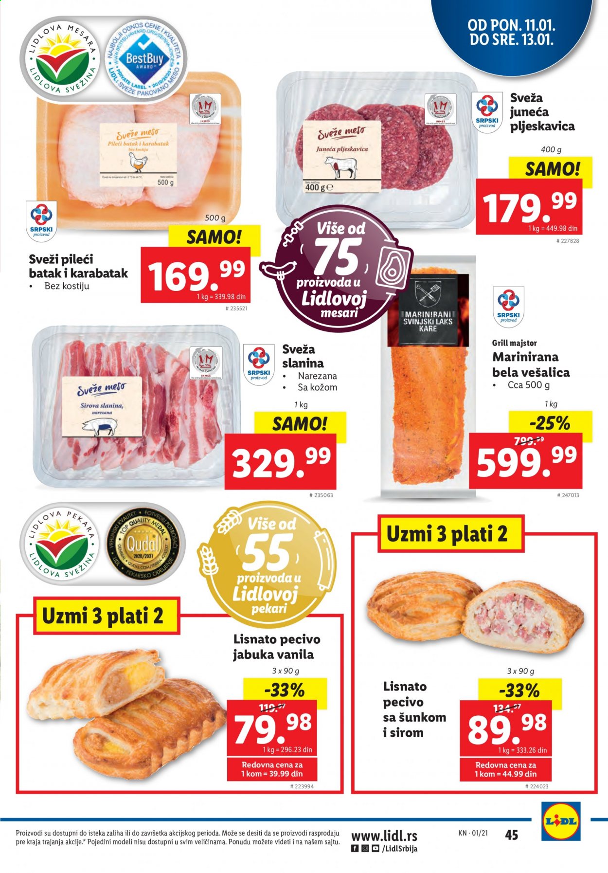Lidl katalog - 08.01.2021 - 13.01.2021. Stranica 45