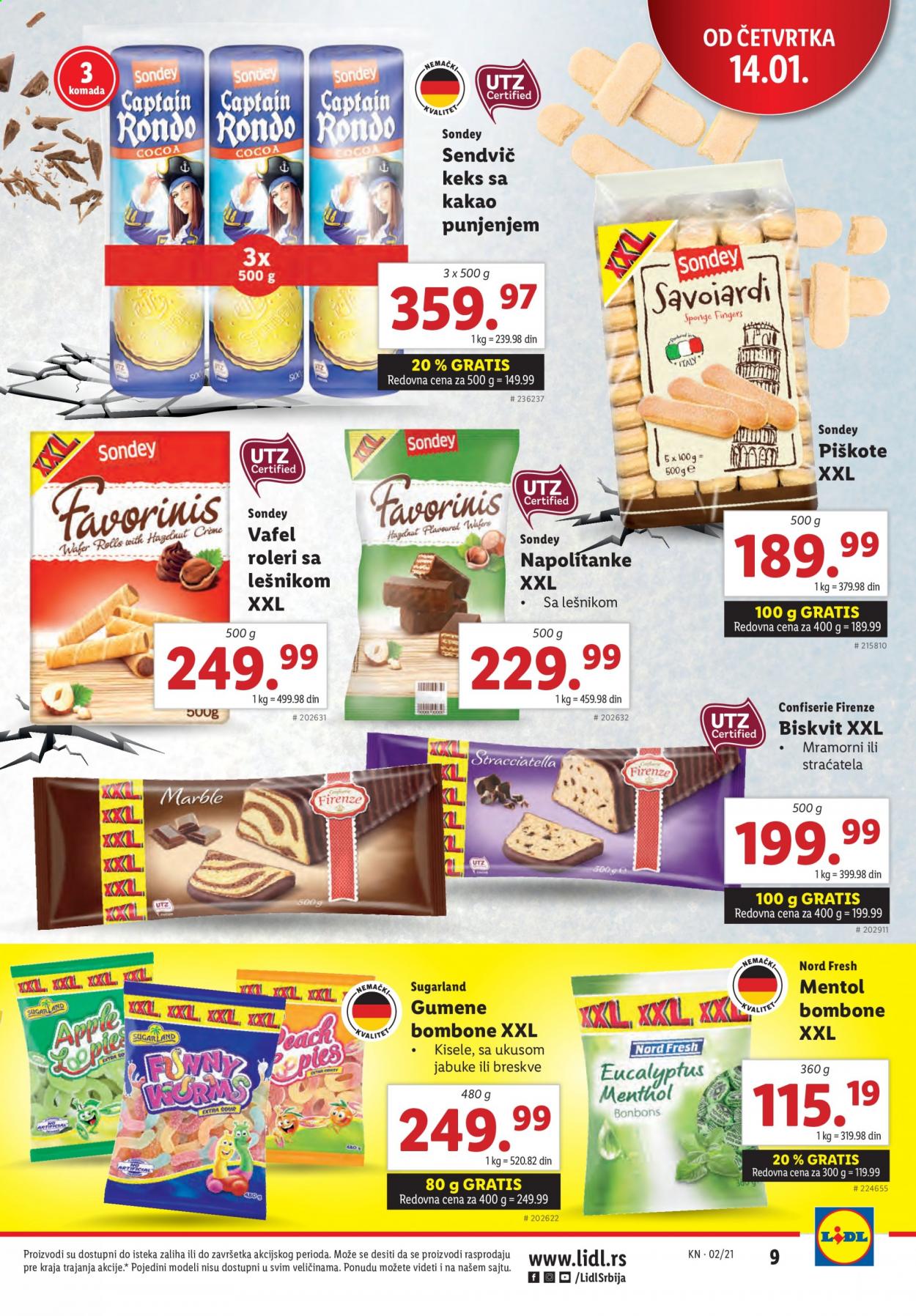 Lidl katalog - 14.01.2021 - 20.01.2021. Stranica 9